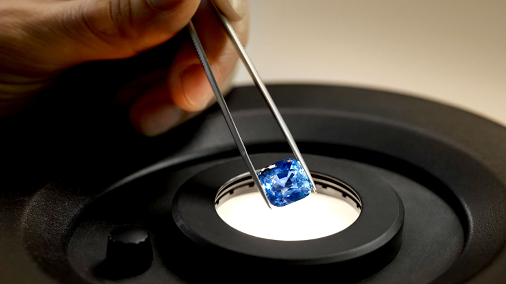 blue sapphire testing